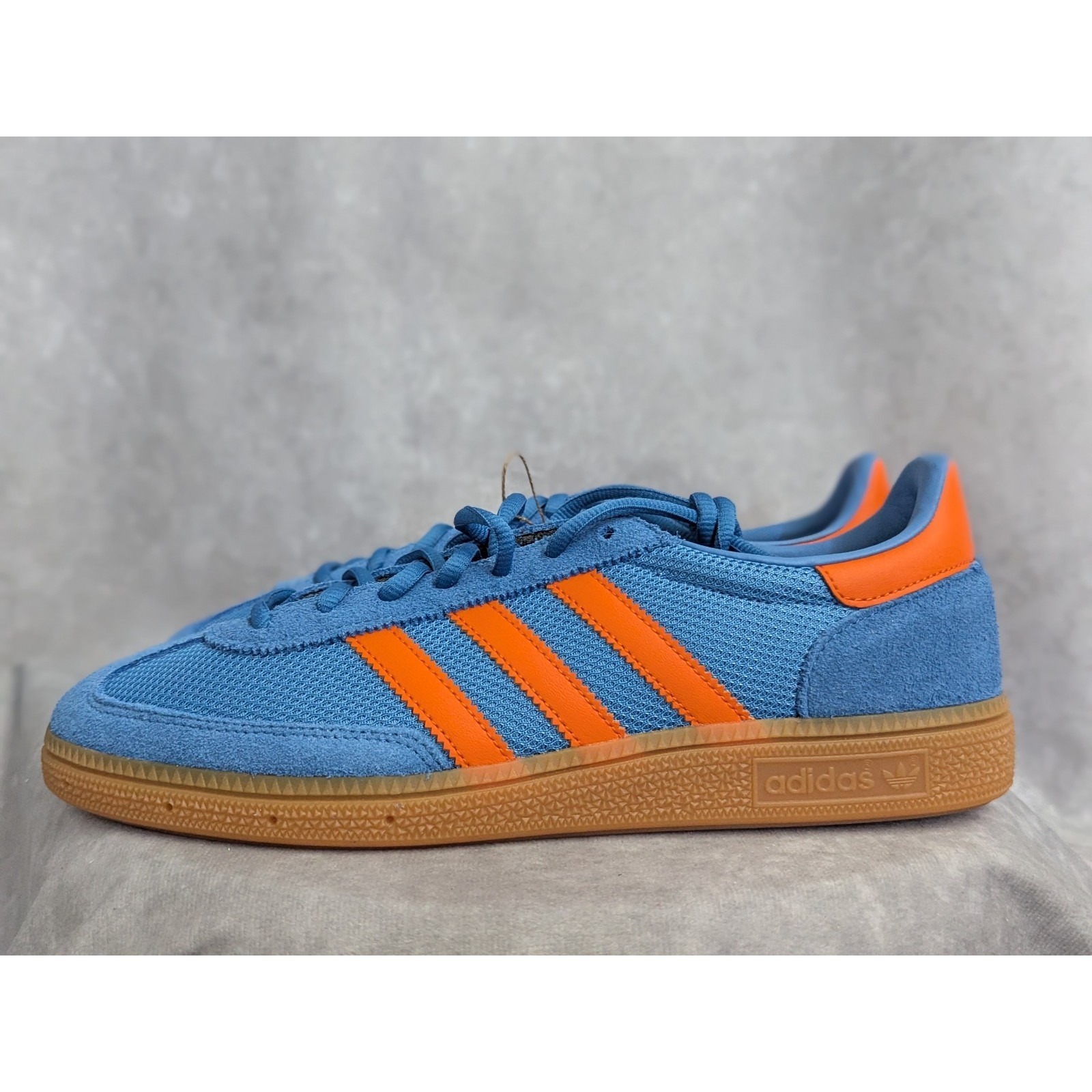 Adidas Handball Spezial Shoes Focus Blue / Orange / Gum Men 9